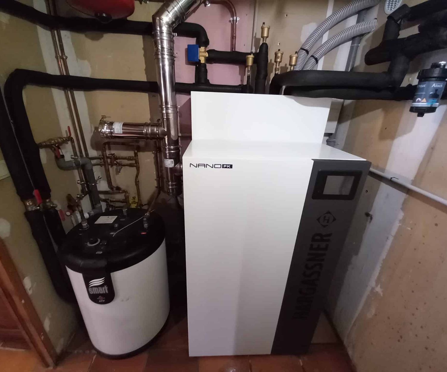 remplacement chaudière fioul par chaudière granulés