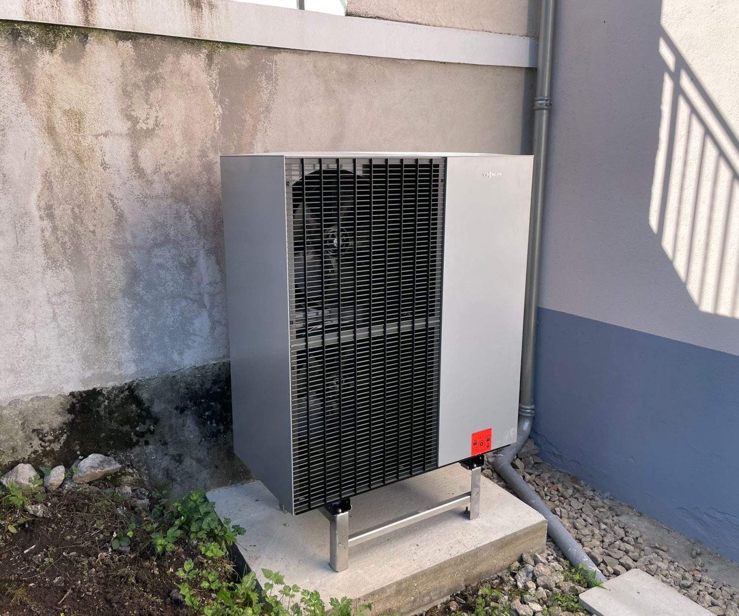 installation d'une pompe à chaleur à Ax