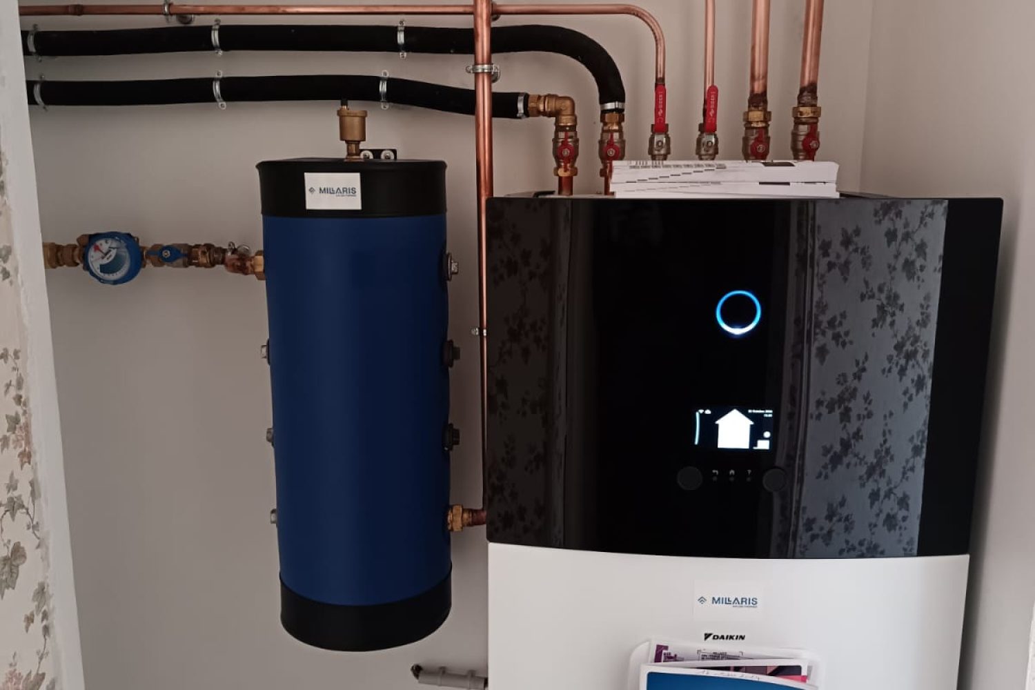 remplacer chaudière fioul par PAC daikin 1