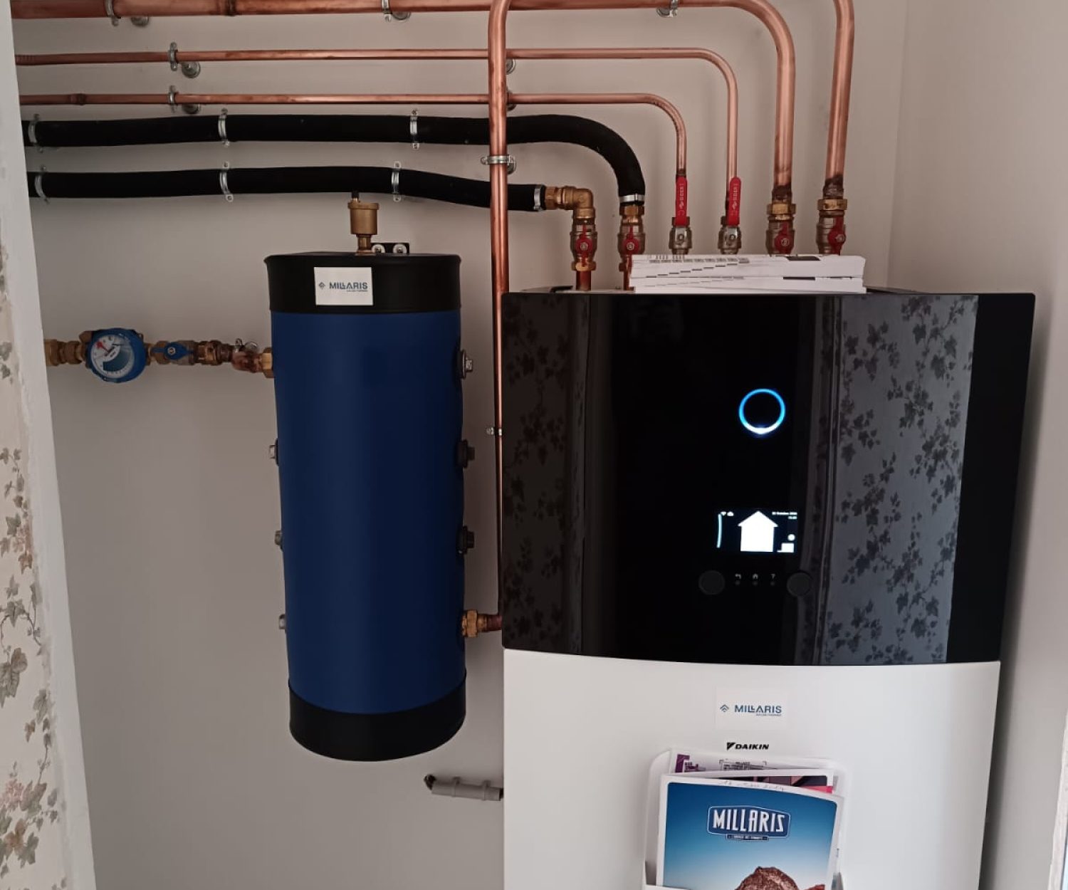 remplacer chaudière fioul par PAC daikin 1