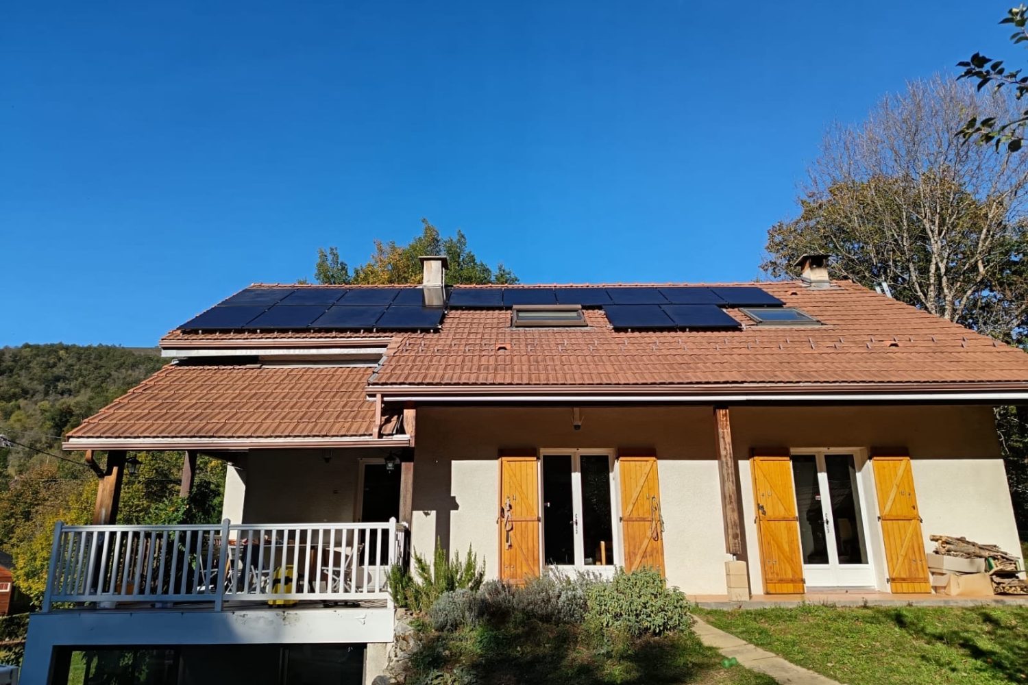 Pompe à chaleur et panneaux photovoltaïques