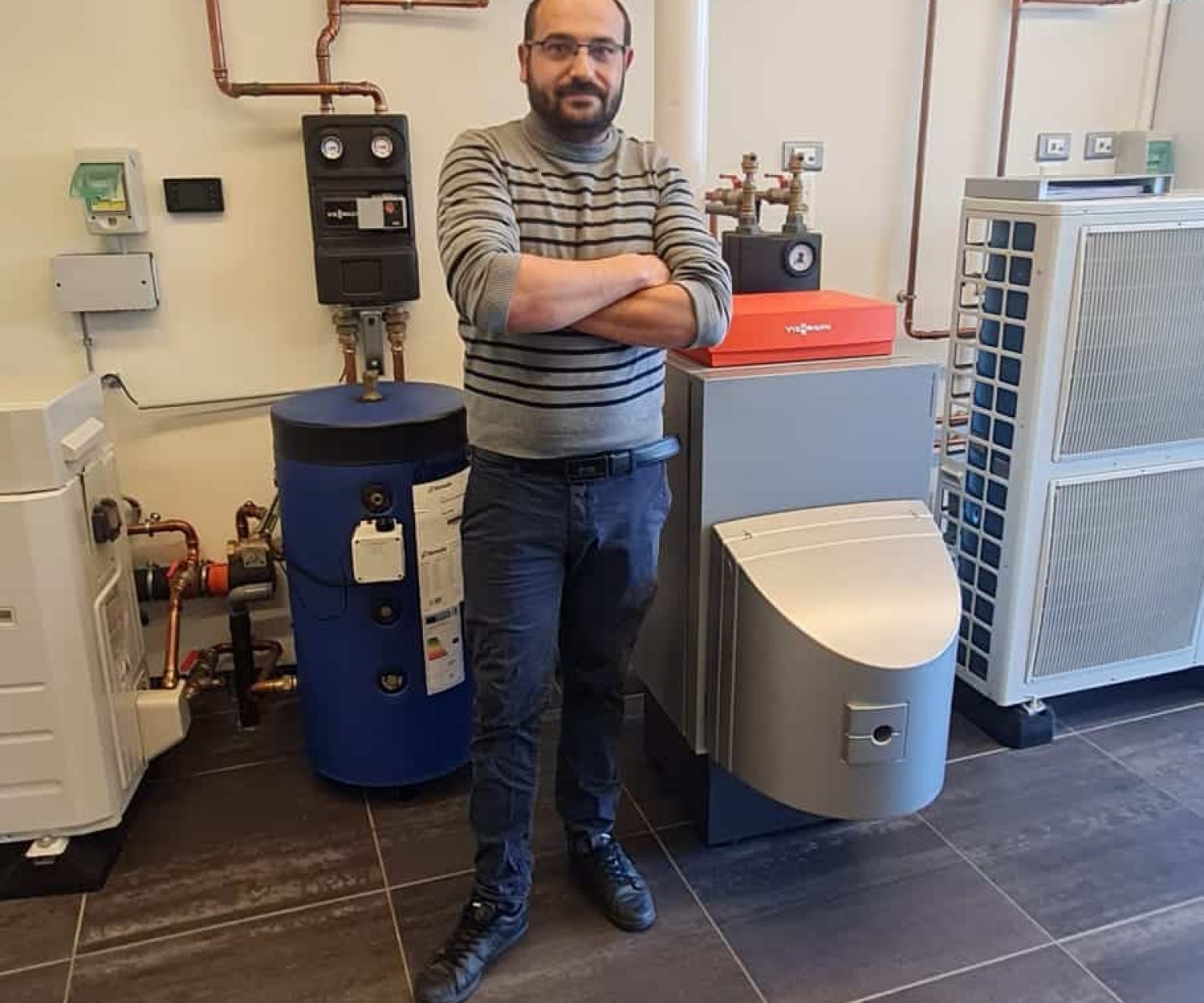 camille Marquet Millaris en formation Viessmann à toulouse