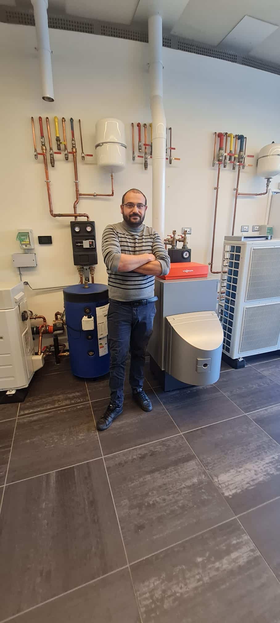 camille Marquet Millaris en formation Viessmann à toulouse